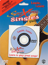 Louie Louie-Mini DVD Guitar and Fretted sheet music cover
